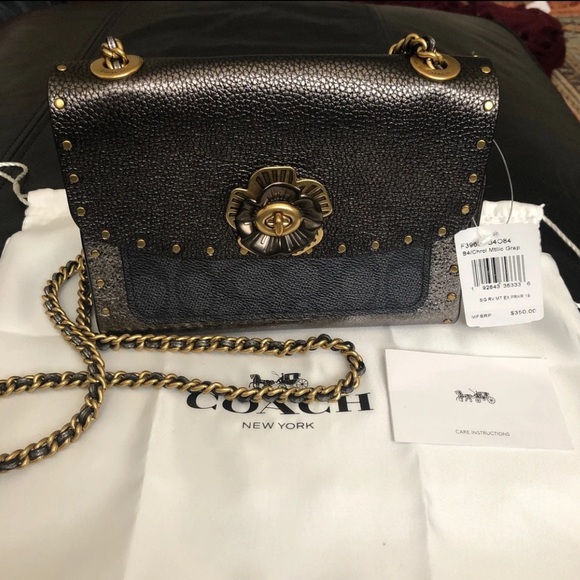 coach parker snakeskin